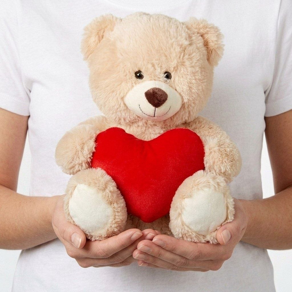 Плюшевая игрушка «Медвежонок с сердечком», 40 см